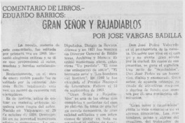 Gran señor y rajadiablos