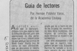 Guía de lectores