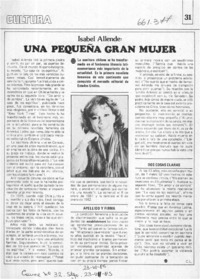 Una pequeña gran mujer  [artículo] C. L.