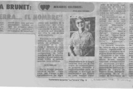 Marta Brunet, "La tierra-- el hombre"  [artículo] Ana Grama.