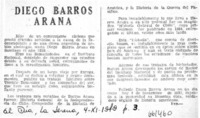 Diego Barros Arana