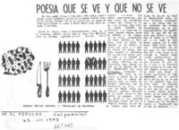 Poesia que se ve y que no se ve.  [artículo]