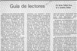 Guía de lectores
