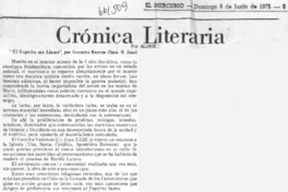 Crónica literaria