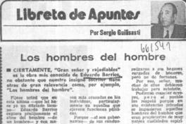 Los hombres del hombre