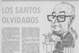 Los santos olvidados