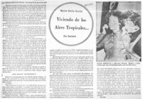 Viviendo de los aires tropicales--  [artículo] Suetonio.