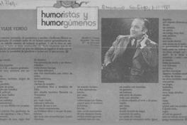 Por viaje vendo  [artículo]