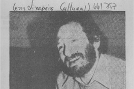 Dramaturgo David Benavente trae "Tres Marías y una Rosa".  [artículo]