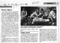 Marías viajeras.  [artículo]