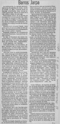 Barros Jarpa.  [artículo]