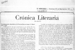 Reminiscencias anecdóticas  [artículo] Alone.