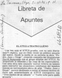 El Ictus a teatro lleno.  [artículo]