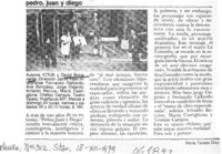 Pedro, Juan y Diego.  [artículo]