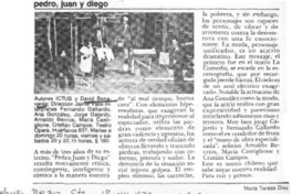 Pedro, Juan y Diego.  [artículo]