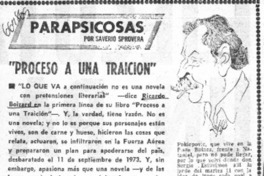 Proceso a una traición"
