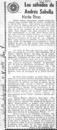 Martín Rivas.  [artículo]