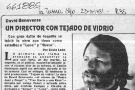 Un director con tejado de vidrio  [artículo] Silvia León.