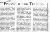 Proceso a una traición.  [artículo]