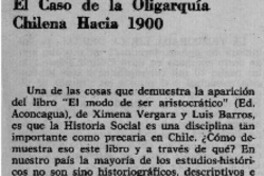 El modo de ser aristocrático"