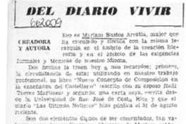 Creadora y autora  [artículo] Cronos.