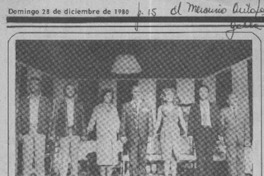 Verano teatral tendrá la Chile.  [artículo]