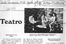 Teatro.  [artículo]