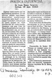 Poetica intuencial.  [artículo]