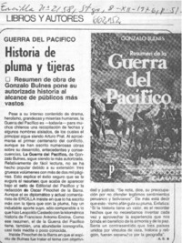 Historia de pluma y tijeras  [artículo] A.S.