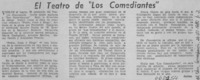 El teatro de "Los comendiantes"  [artículo] Justus.