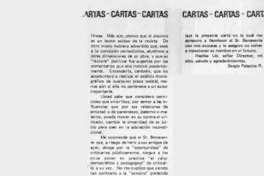 Tejado de vidrio  [artículo] Sergio Palacios R.