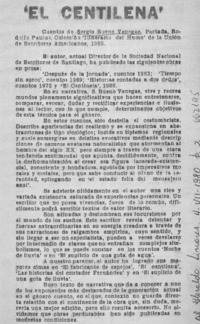 El Centinela".  [artículo]