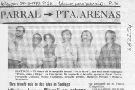 Pedro, Juan y Diego" se estrena hoy en el Teatro Concepción.  [artículo]