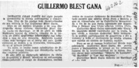 Guillermo Blest Gana  [artículo] Fap.