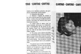 Tejado de vidrio  [artículo] David Benavente