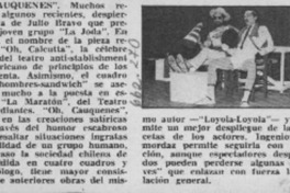 Oh, Cauquenes".  [artículo]
