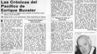 Las Crónicas del Pacífico de Enrique Bunster