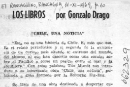 Los libros  [artículo] Gonzalo Drago.