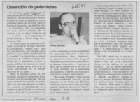 Disección de polemistas.  [artículo]