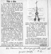 Vida y obra  [artículo] Herakles.