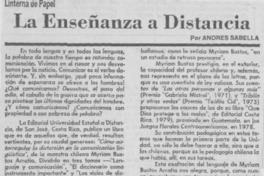 La enseñanza a distancia