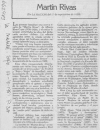 Martín Rivas.