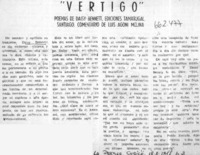 "Vértigo" : [comentario] [artículo] Luis Agoni Molina.