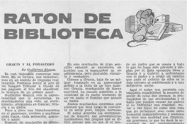 Gracia y el forastero.