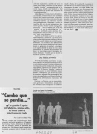 Combo que se perdía --