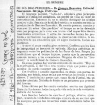 El Hombre de los días perdidos.  [artículo]