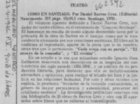 Como en Santiago.  [artículo]