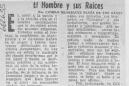 El hombre y sus raíces