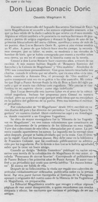 Don Lucas Bonacic Doric