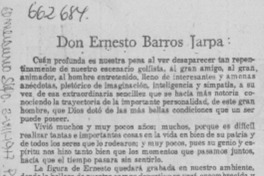 Don Ernesto Barros Jarpa  [artículo] M.B.V.